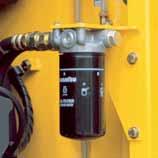 de jacto de ar. Separador de água Equipamento standard que elimina a água que se misturou no combustível, impedindo danos no sistema de combustível.