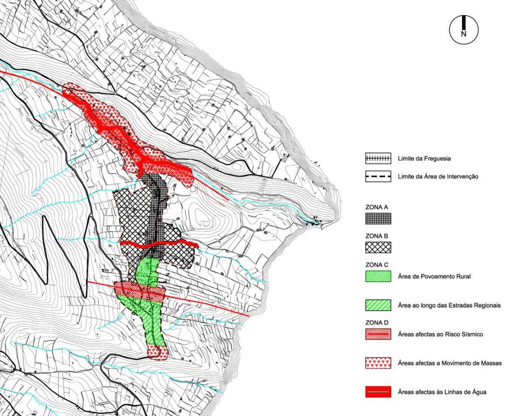 POLÍTICA DE MITIGAÇÃO DO RISCO ADOPTADA Planeamento e ordenamento territorial Regulação urbanística Planos parcelares de ordenamento do território para as áreas afetadas.