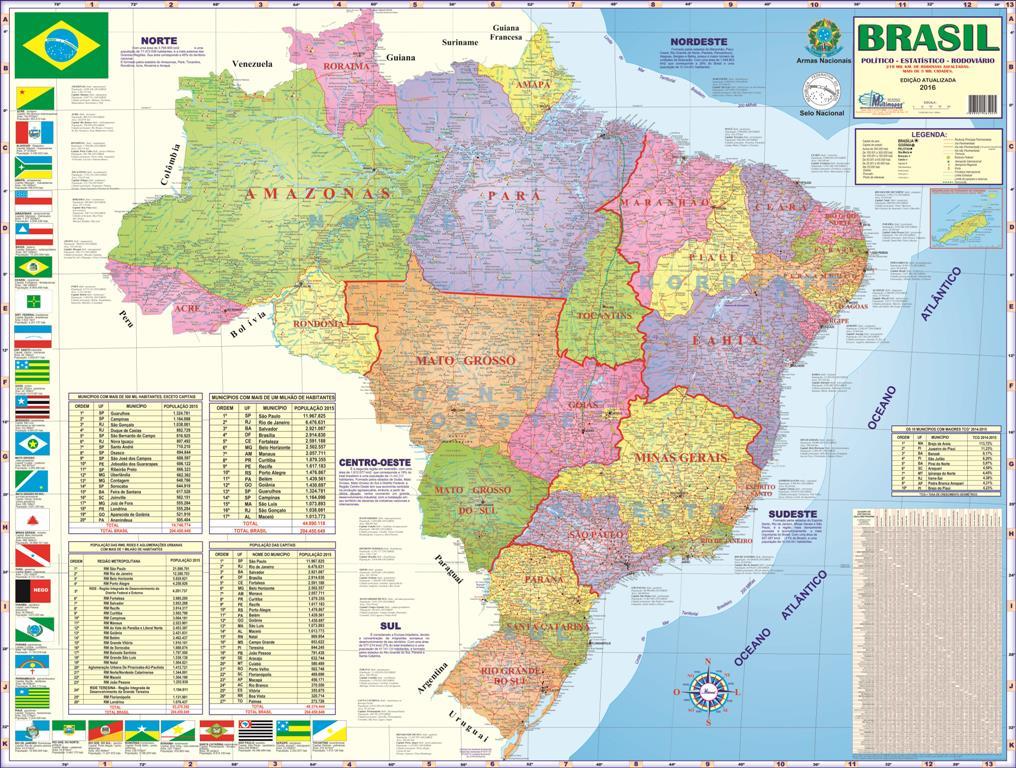 Brasil - Dimensões