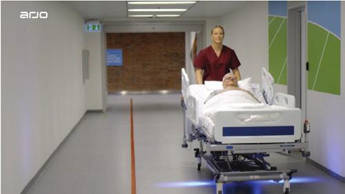 bariátrica Vídeo Indigo Assistente inteligente para manobrabilidade A nossa gama de camas hospitalares foi testada de forma