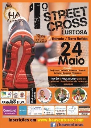 I Street Cross de Lustosa 24 de maio de 2015 Classificação por categorias Juniores Fem 1 Teixeira, Sofia União Desportiva da Várzea 35:57 2 Freitas, Cristina Casa do Benfica de Paredes 36:07 3 Nunes,