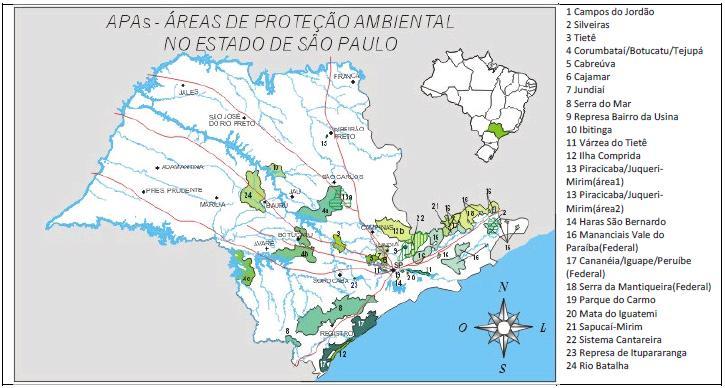 Reservas da Biosfera da Mata Atlântica Reservas Estaduais Sítios do Patrimônio Mundial Natural Terras Indígenas Em que pese a importância individual de cada uma dessas áreas, nos limitaremos a