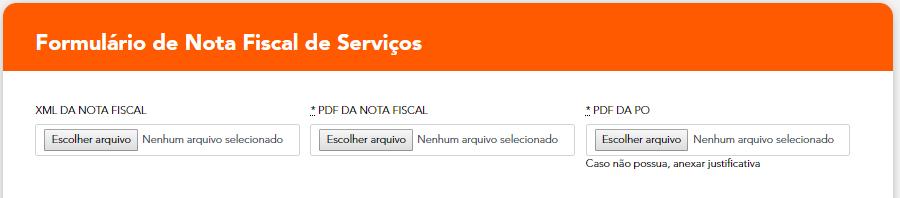 Exceção de Pedido de Compras Caso você possua um acordo com a Nextel para emitir notas fiscais sem pedido de compras previamente criado, realize os passos a seguir: Preencha os campos de número de PO