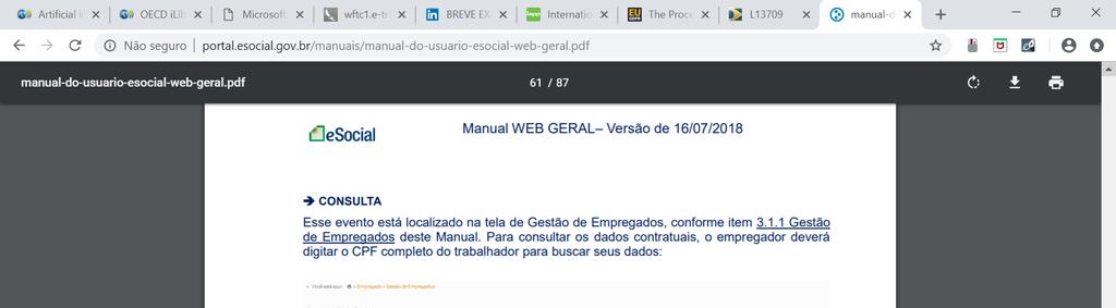 O e-social O e-social - Sistema de