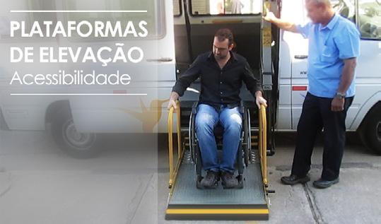 Plataformas Elétro-Hidráulicas Veiculares para Acessibilidade Para operação com