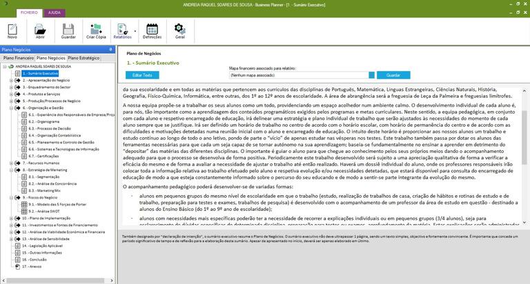 Exponha com clareza os seus produtos e serviços; Fundamente as vantagens da sua empresa relativamente ao setor; Apresente as vantagens distintivas dos seus produtos/serviços; Elabore rapidamente a