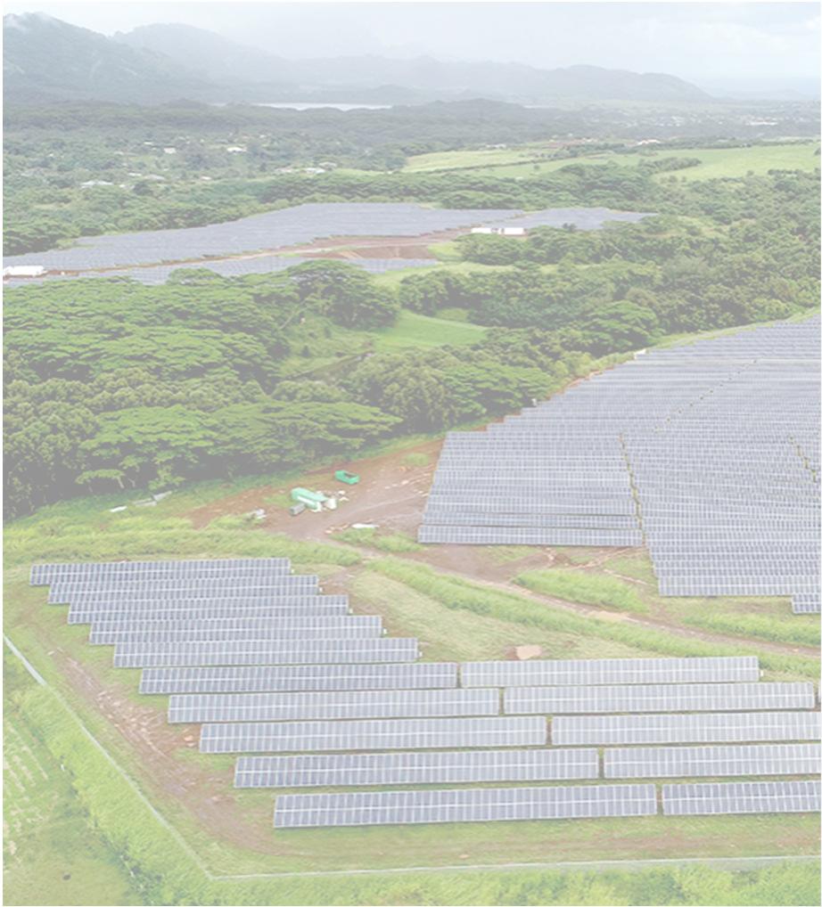Sistemas Isolados Exemplos de sistemas solares isolados na Austrália e no Havaí Austrália Substituição de linhas de transmissão por sistemas fotovoltaicos com baterias O governo estadual de Western