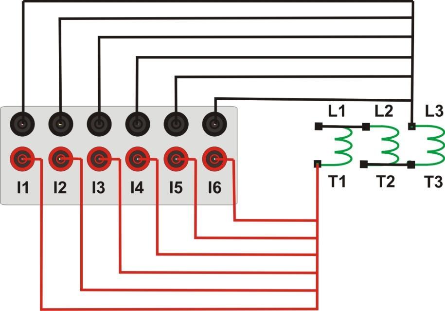 1. Conexão do relé ao CE-6006 Sequência para testes do relé 3UA no software Manual No apêndice A mostram-se as designações dos terminais do relé. 1.