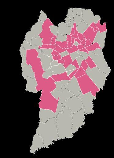 VENDA MAPA DE CALOR DA VARIAÇÃO DOS PREÇOS PERCENTUAL BAIRRO VARIAÇÃO ANUAL 10