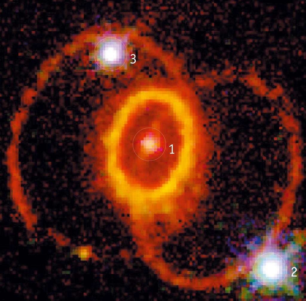 Medindo a distância da SN 1987A Tarefa 1: Determinar a escala da