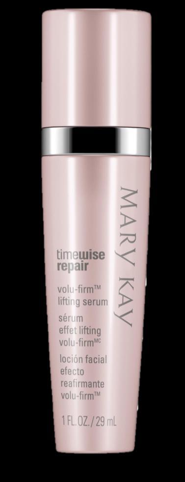 Sérum Lifting Volu-Firm TimeWise Repair Restaura o volume e proporciona efeito lifting.