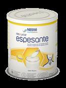 Espessante instantâneo para alimentos líquidos e semissólidos Uma colher de sopa rasa (4,5g) fornece: 16 kcal 4g de hidratos de carbono L/HC/F/P : 0/100/0/01 Permite obter texturas suaves e