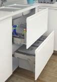 porta lateral Com sistema de extracção automática Para gavetões Extracção automática Corrediças de extracção total