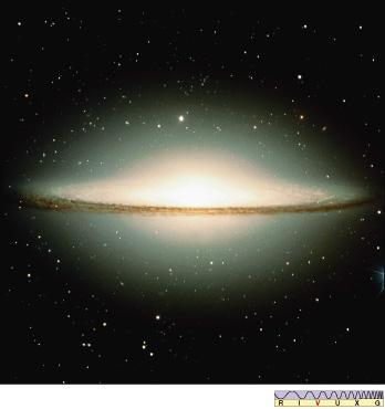 M104 Galáxia sombreiro É uma galáxia Sa poeira no