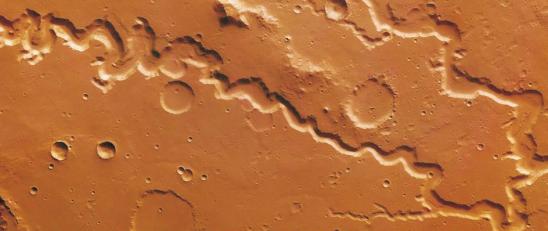 Hoje se sabe que já houve água líquida em abundância na superfície de Marte.