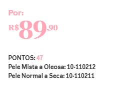 CREME DIURNO FPS 30 Ajuda a restabelecer os níveis de umidade da pele, protege e hidrata, deixando a pele com a aparência radiante Proporciona aspecto mais firme à pele, melhora a aparência das