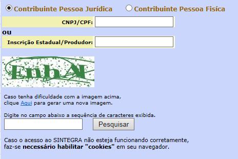 Os dados que estiverem informados no Sefaz, devem ser os mesmos informados no Mid-e e no Microvix.