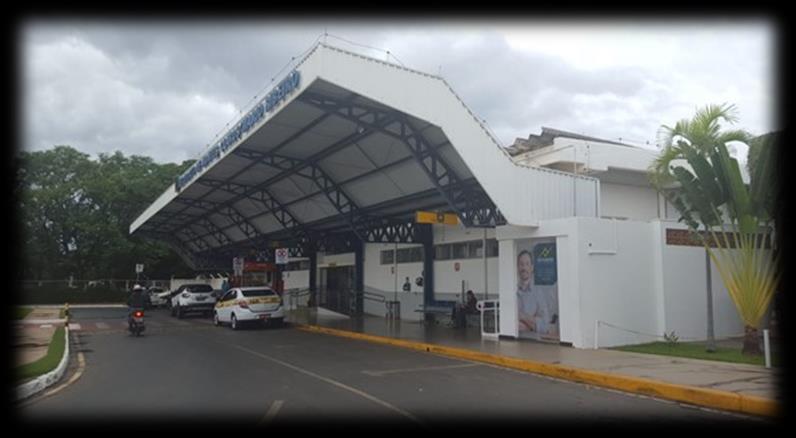esteira de restituição de bagagem Aeroporto de Montes Claros Reforma
