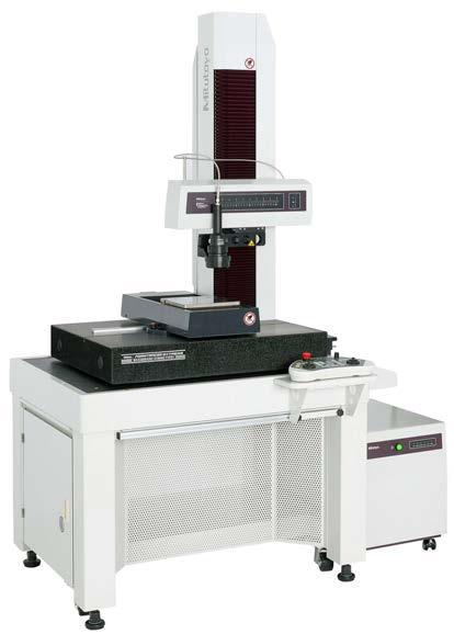 Formtracer Extreme SV-C4500CNC HYBRID Type This measuring system is equipped with a surface roughness detector, a contour detector and a confocal chromatic point sensor (CPS) employing axial