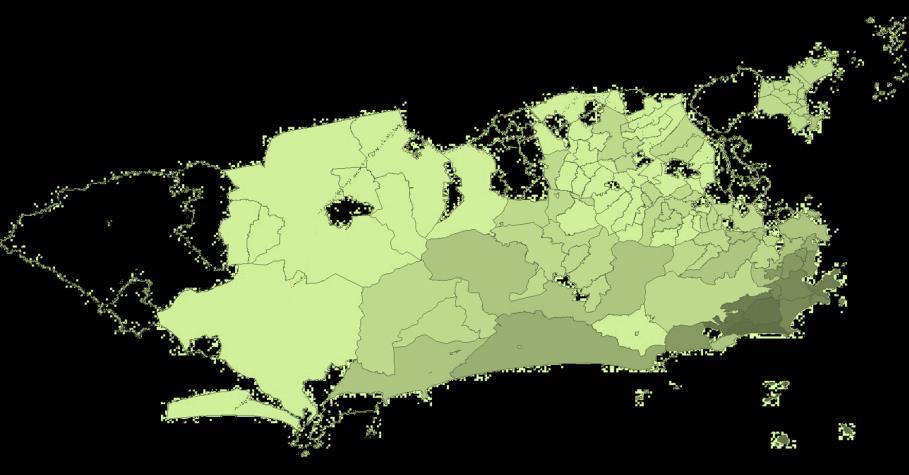 RIO DE JANEIRO Leblon Ipanema Lagoa Gávea Jardim Botânico 16.483 15.844 14.897 20.542 19.024 113.470 Senador Vasconcelos Cavalcanti Anchieta Coelho Neto Pavuna 2.