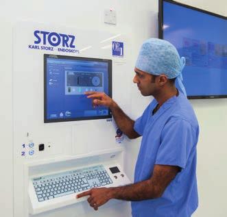 Controle centralizado de sua sala de cirurgia A KARL STORZ teve um papel pioneiro no desenvolvimento do controle centralizado de