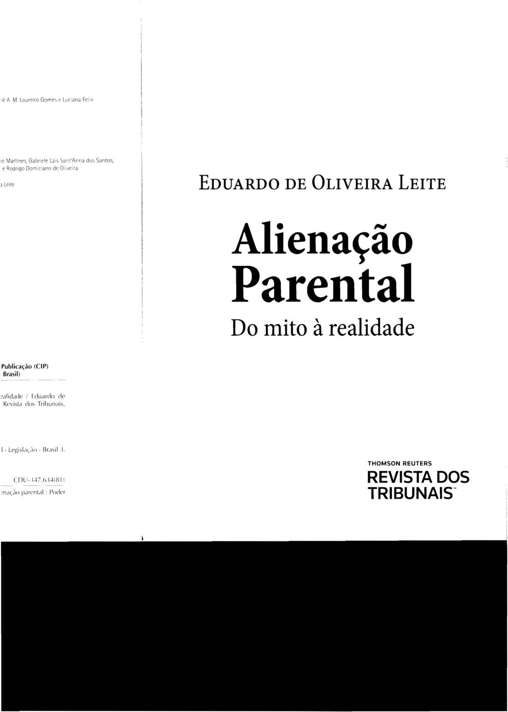EDUARDO DE OLIVEIRA LEITE Alienação Parental Do