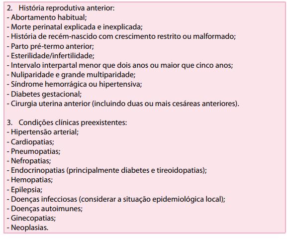 Manual Técnico de Gestação de Alto Risco do Ministério da Saúde 2012.
