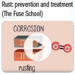 A corrosão é uma reação inevitável de oxidação-redução de um metal com as substâncias que se encontram em seu
