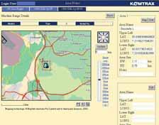 Sistema de monitorização Komatsu via satélite KOMTRAX é um sistema revolucionário de