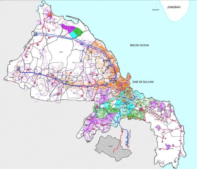 DAR ES SALAAM WATER DISTRIBUTION SYSTEM DETAIL DESIGN OF NEW CUSTOMER CONNECTIONS Water Distribution Modelling Expansion