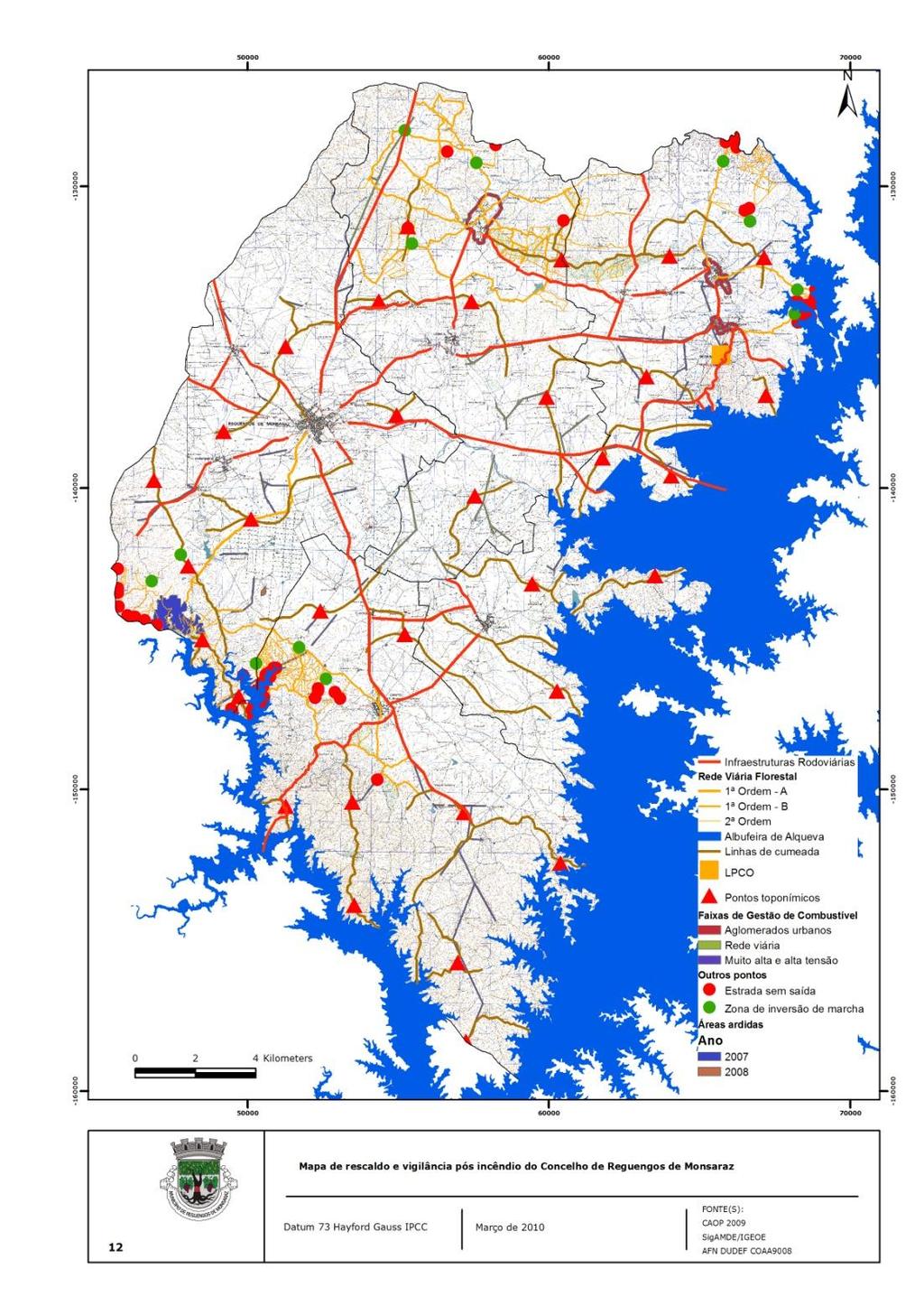 6.5. Mapas de apoio ao combate Mapa 2 Mapa I de