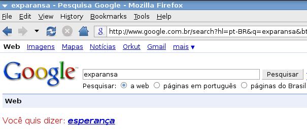 Sugestões do Google Como o Google faz isto?