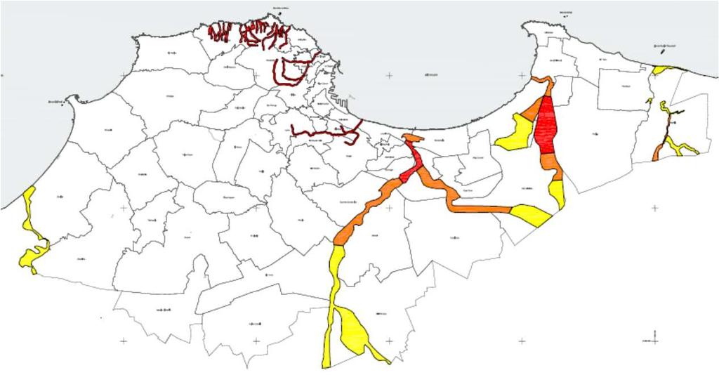 As cheias e as cidades: