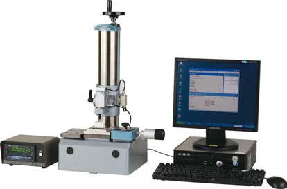 Resolução Unidade de medição Força de medição 0,00001 (0,01 µm) Laser Hologage (superior, inferior) 0,7N (superior) 0,2N (inferior) Calibrador para Blocos Padrão GBCD-2 Série 565 Este Calibrador