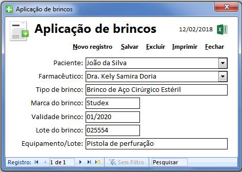 Aplicação de Brincos Regulamentada pela RDC nº44/2009.