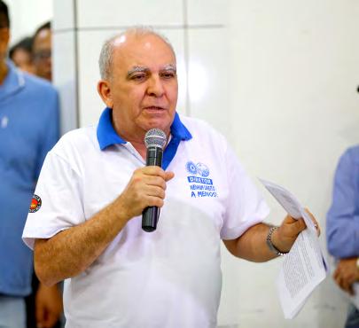 A assembleia foi comandada pelo presidente Miguel Torres, com participação do secretário-geral, Arakém, toda a diretoria e assessoria, que ajudaram os diretores Adnaldo, Alsira e Curió, responsáveis