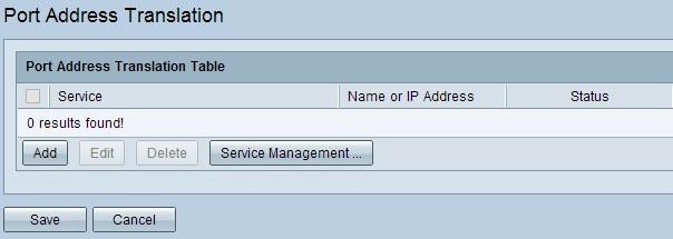 Configurar a tradução de endereço de porta (PAT) na série do VPN Router RV320 e RV325 Objetivo A tradução de endereço de porta (PAT) é uma extensão do Network Address Translation (NAT).