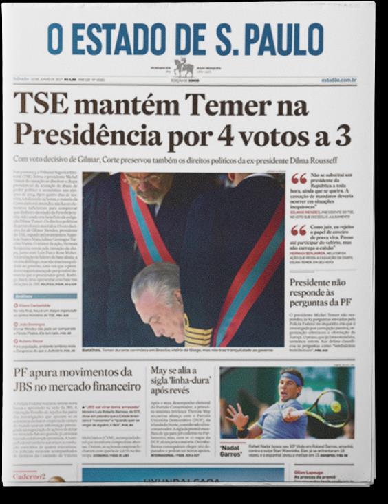 Lição Governo para Bolsonaro Temer Foi absolvido pelo TSE, e a