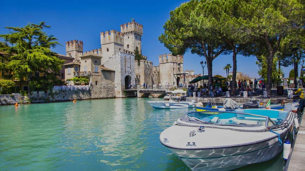A partir de Verona será organizada também uma excursão para o Lago de Garda, o maior lago da Itália.