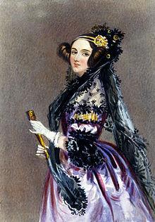 Ada Lovelace Filha de Lord Byron.