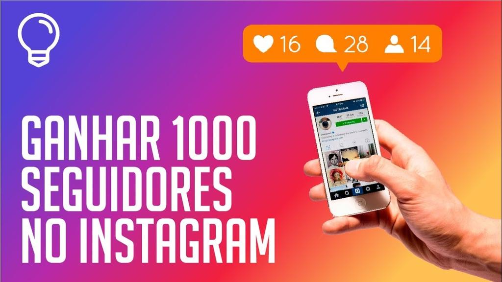 Como ganhar 1000 seguidores no Instagram - Simples e Fácil Precisando de mais seguidores no Instagram grátis?