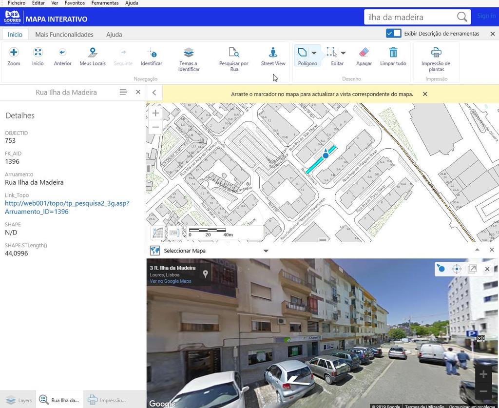 GOOGLE VISTA DE RUA Pode ativar a vista de rua