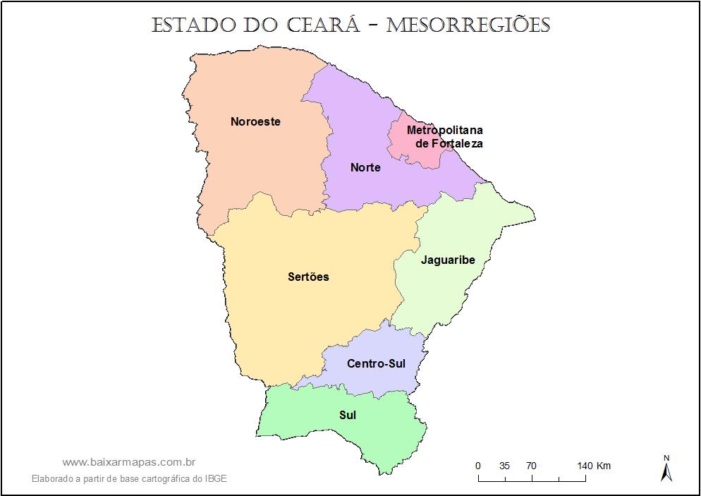 Perfil da Amostra Área Mesorregiões % - RMF Metropolitana de Fortaleza 48% 2 - Noroeste