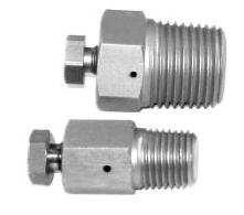 TAD Plug (Dreno) OPCIONAIS COM ROSCAS NPT, BSP OU BSP COM O RING CÓDIGOS DIMENSÕES* ROSCA NPT LATÃO CARBONO INOX 316 A