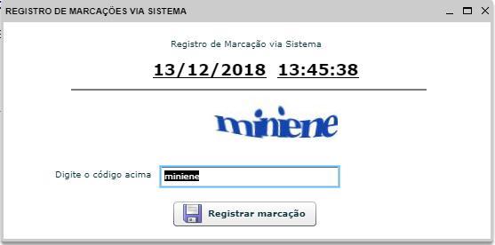 Registro de frequência via sistema Uma alternativa ao método tradicional de registro de frequência através de biometria coletada por máquinas instaladas no Maracanã e nos campi é o método de registro