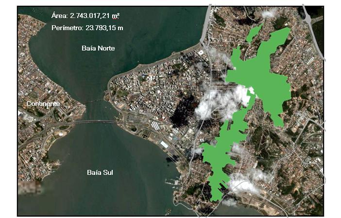 7 PARQUE DO MACIÇO Área: 2.743.