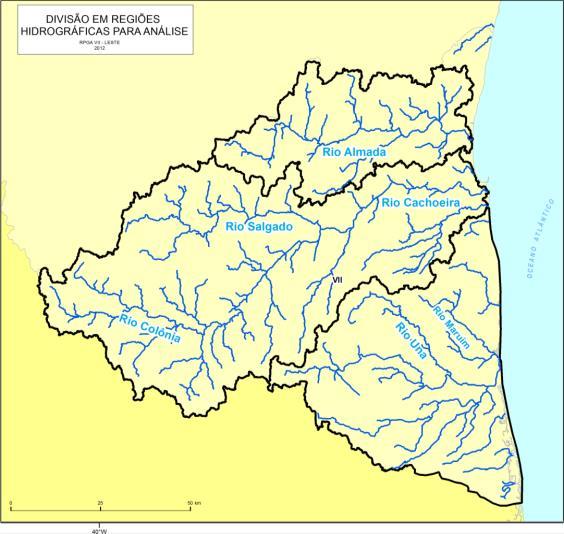 A principal referência na literatura, que pode ser utilizada para obter um melhor entendimento das BHL, é o trabalho Tipologias Hidroquímicas das Bacias Hidrográficas do Leste da Bahia, realizado por