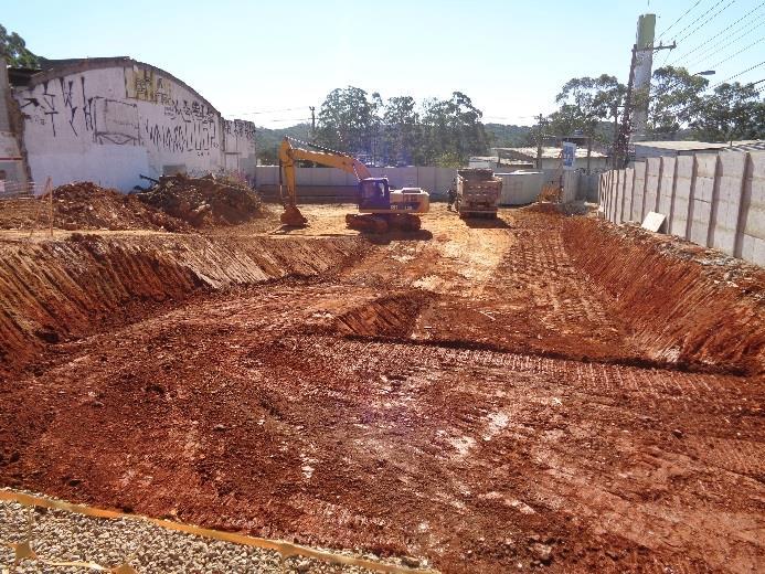 Estação Jardim Colonial Obra civil