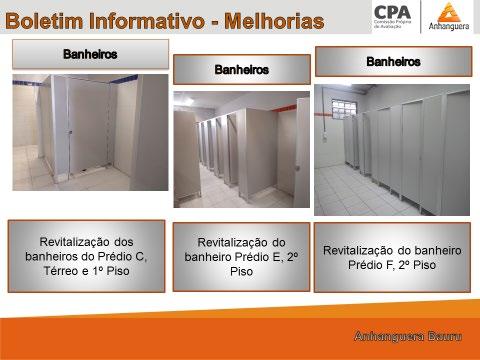 As avaliações externas são realizadas pelo Ministério da Educação (MEC) e pelo Instituto Nacional de Estudos e Pesquisas Educacionais Anísio Teixeira (INEP), constituem-se por visitas in loco de