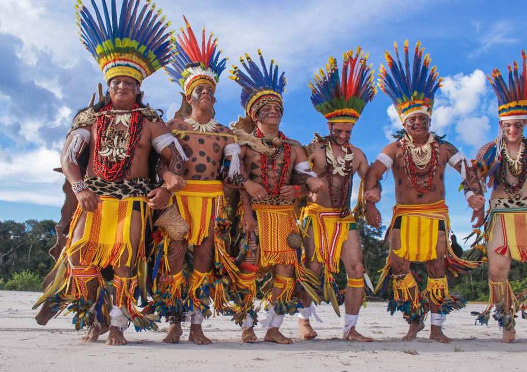 Eles foram os primeiros habitantes do Brasil.